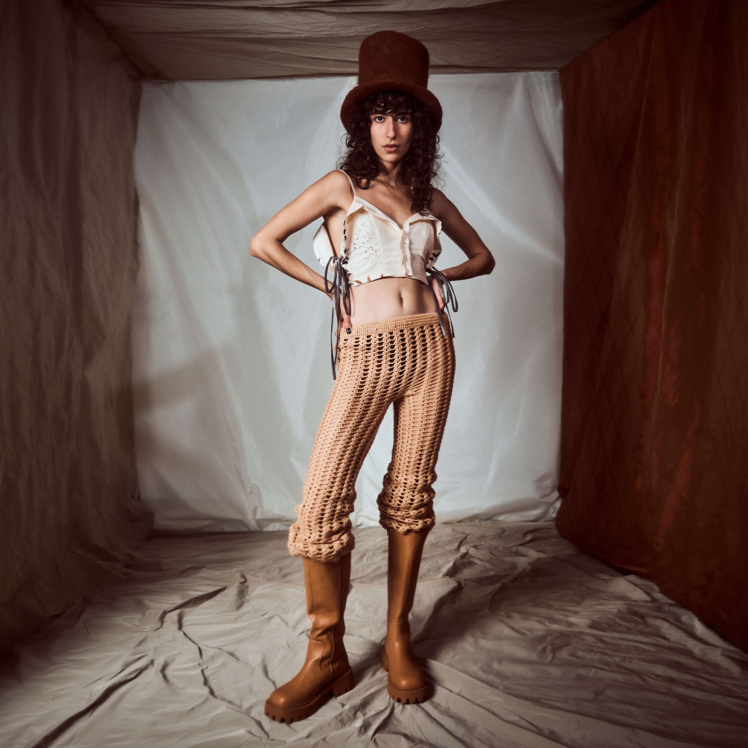 Chapeau en fibre de palmier – Image 2
