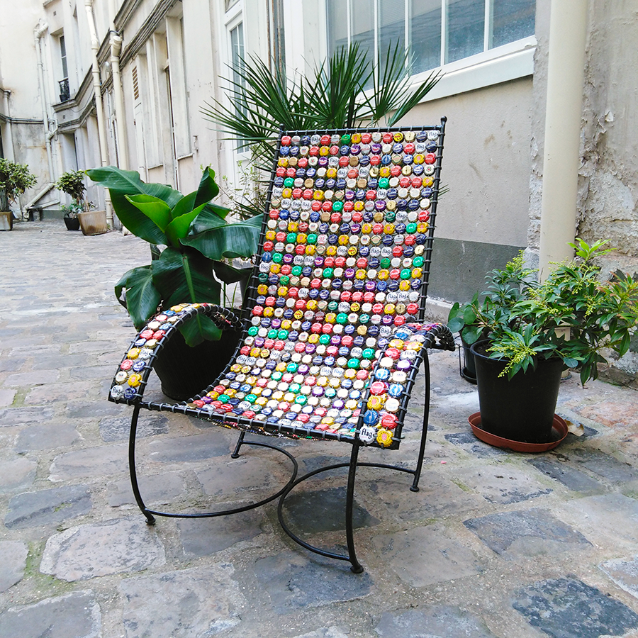 Fauteuil en capsules petit